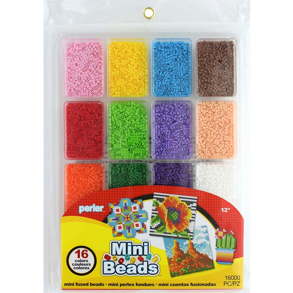 Mini Beads Fused Bead Tray 16,000/Pkg-Summer