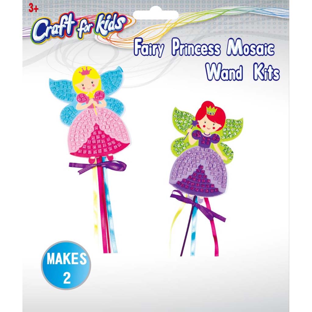 Craft Kits Fairy Princess Mosaic Wand