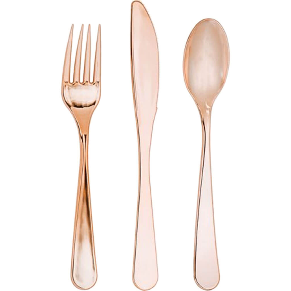 Assorted Cutlery Rose Gold