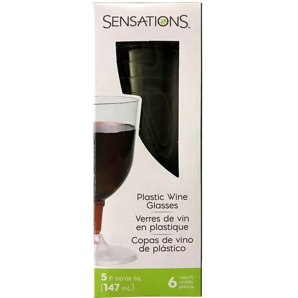 Sensation Wine Glass 5oz, 6ct