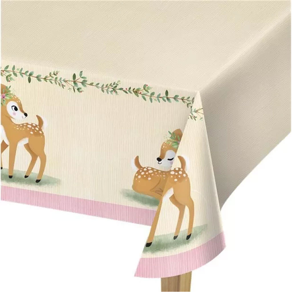 Deer Little One Rectangular Tablecover 54in X 102in