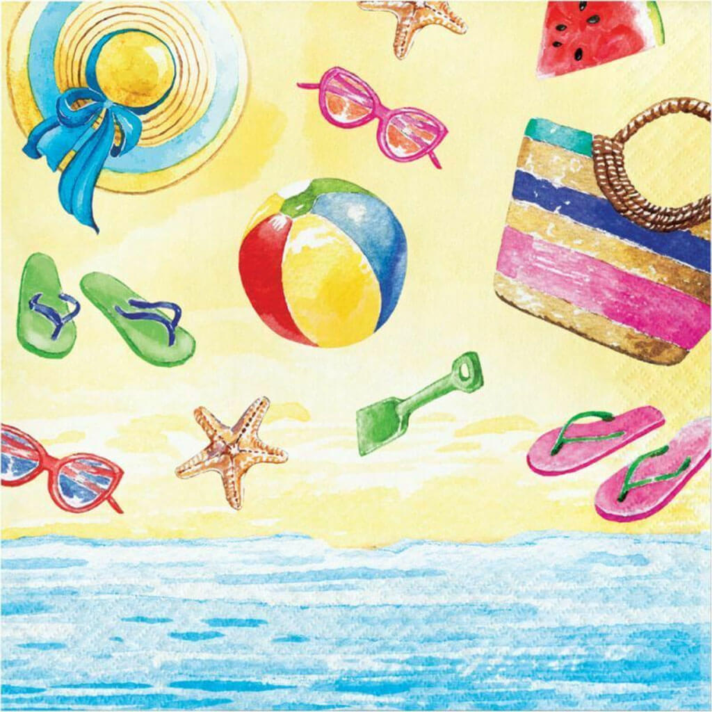 Beach Day Luncheon Napkin