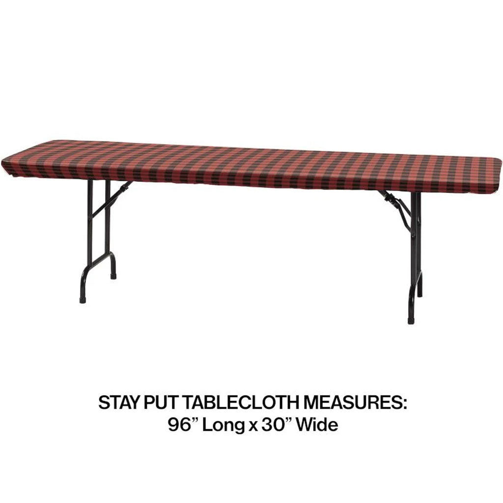 Plaid Table Arrangement