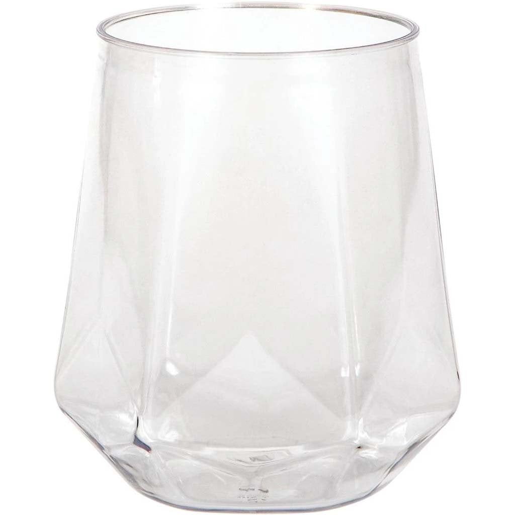 Stemless Wine Tumbler Fractal, 14oz