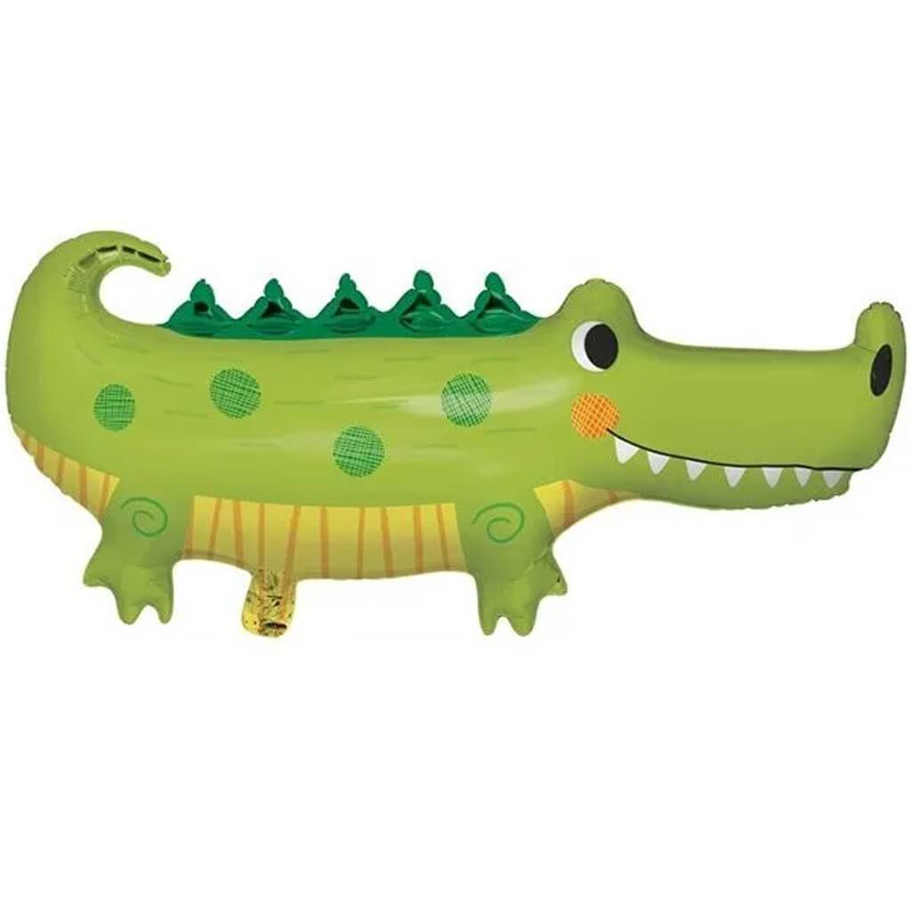 Alligator Party Shaped Foil Balloon