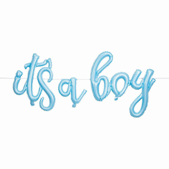 It's a Boy Balloon Banner