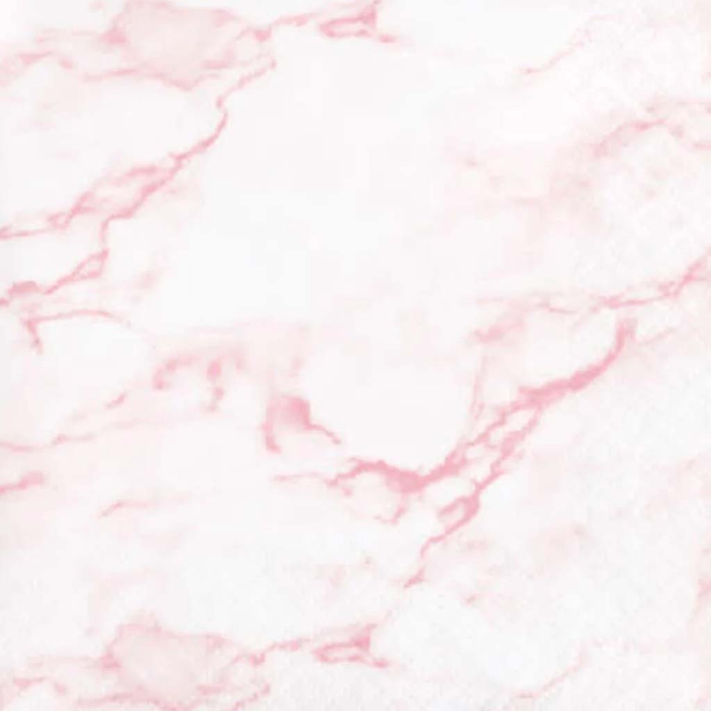 Pink Marble Beverage Napkin