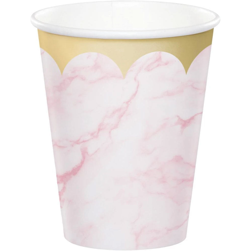 Pink Marble Hot/Cold Cup 9oz