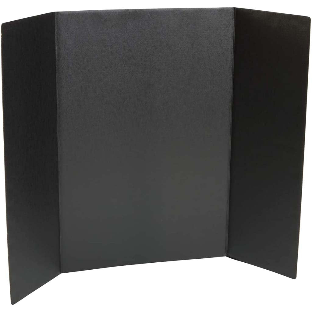 Corrugated Sheet Trifold 20in x 30in Black