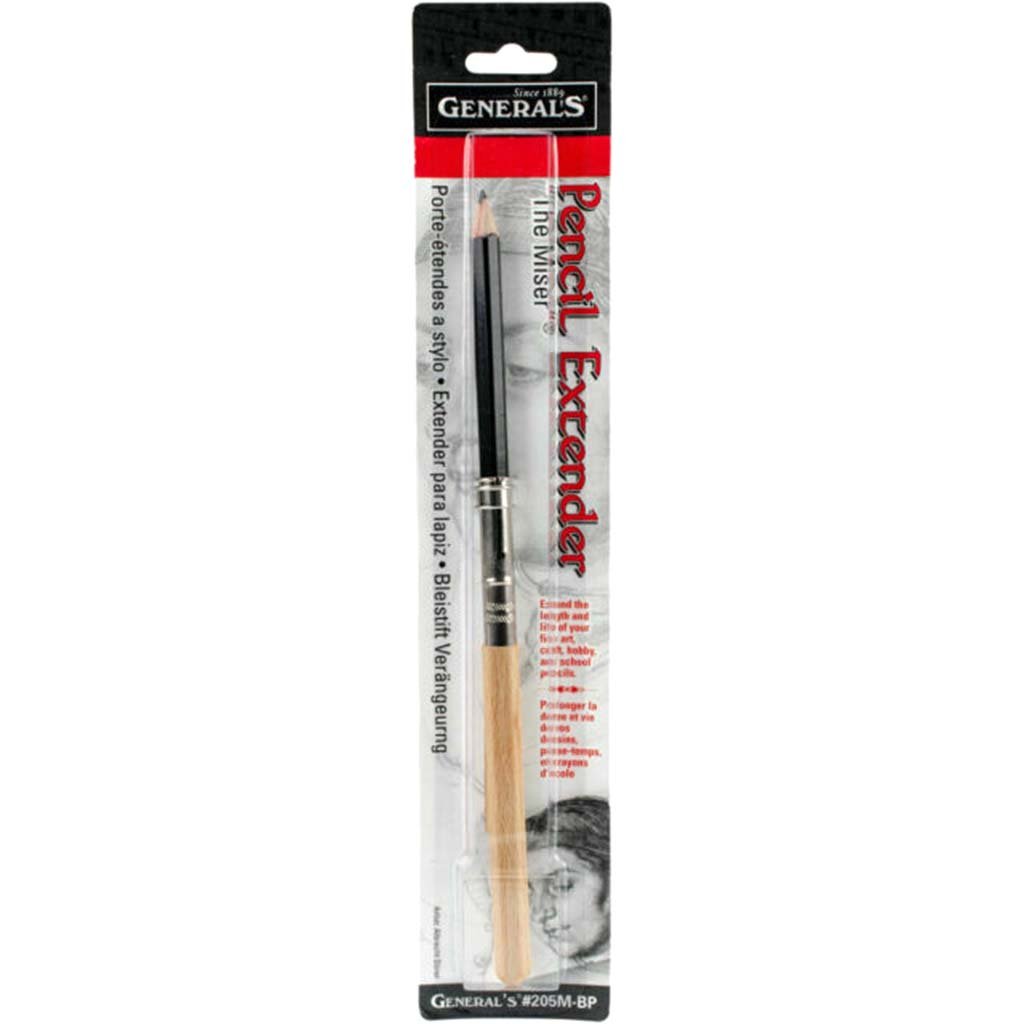 The Miser Pencil Extender with Soft Drawing Pencil