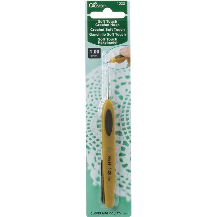 Soft Touch Steel Crochet Hook Size 6/1mm