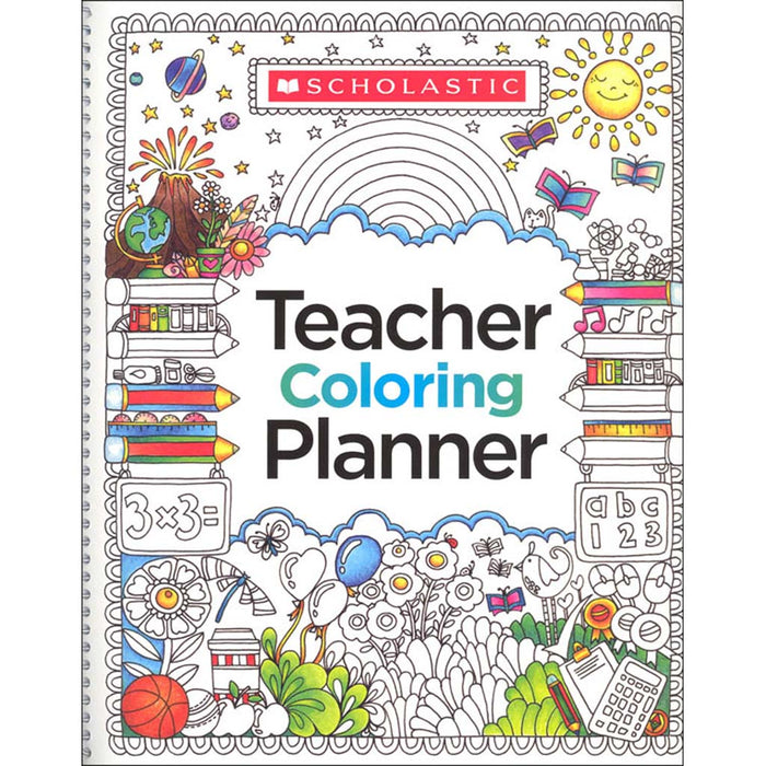 Teacher Coloring Planner
