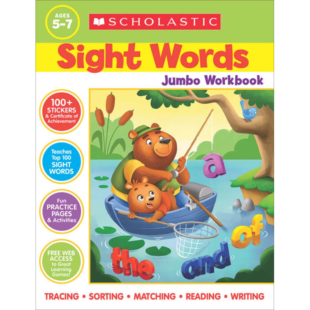 Sight Words Jumbo Workbook