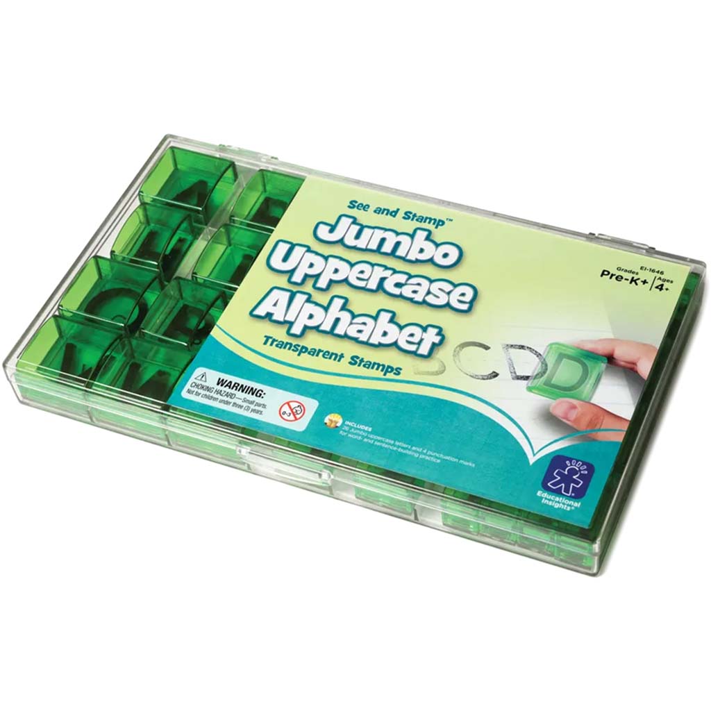 See And Stamp Jumbo Uppercase