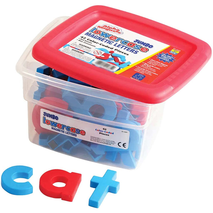 Jumbo Colorcoded Lowercase Alpha Magnets