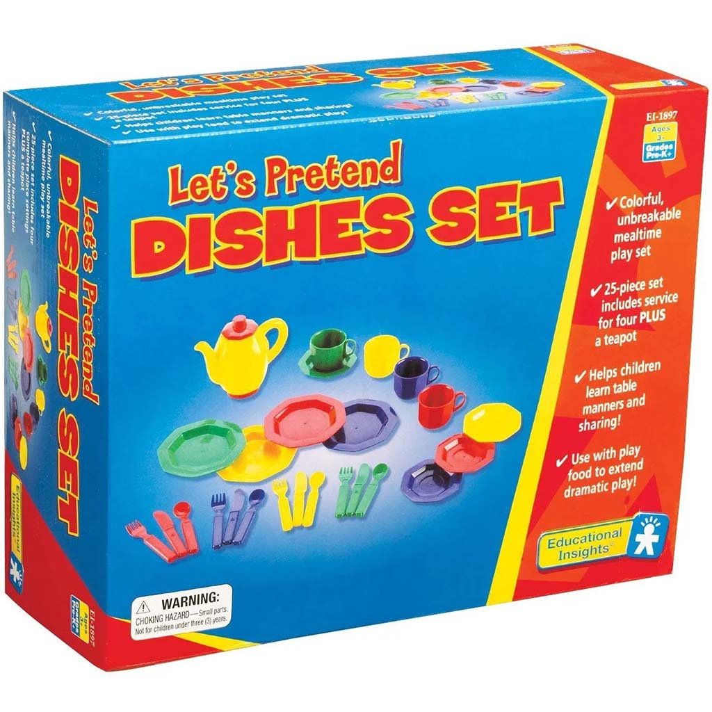 Play Dishes Set 25pcs