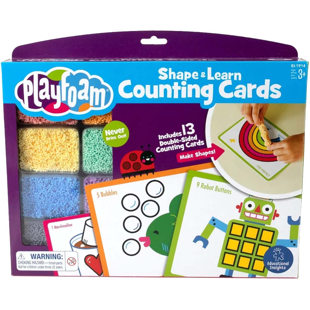 Playfoam Shape &amp; Learn Counting Set