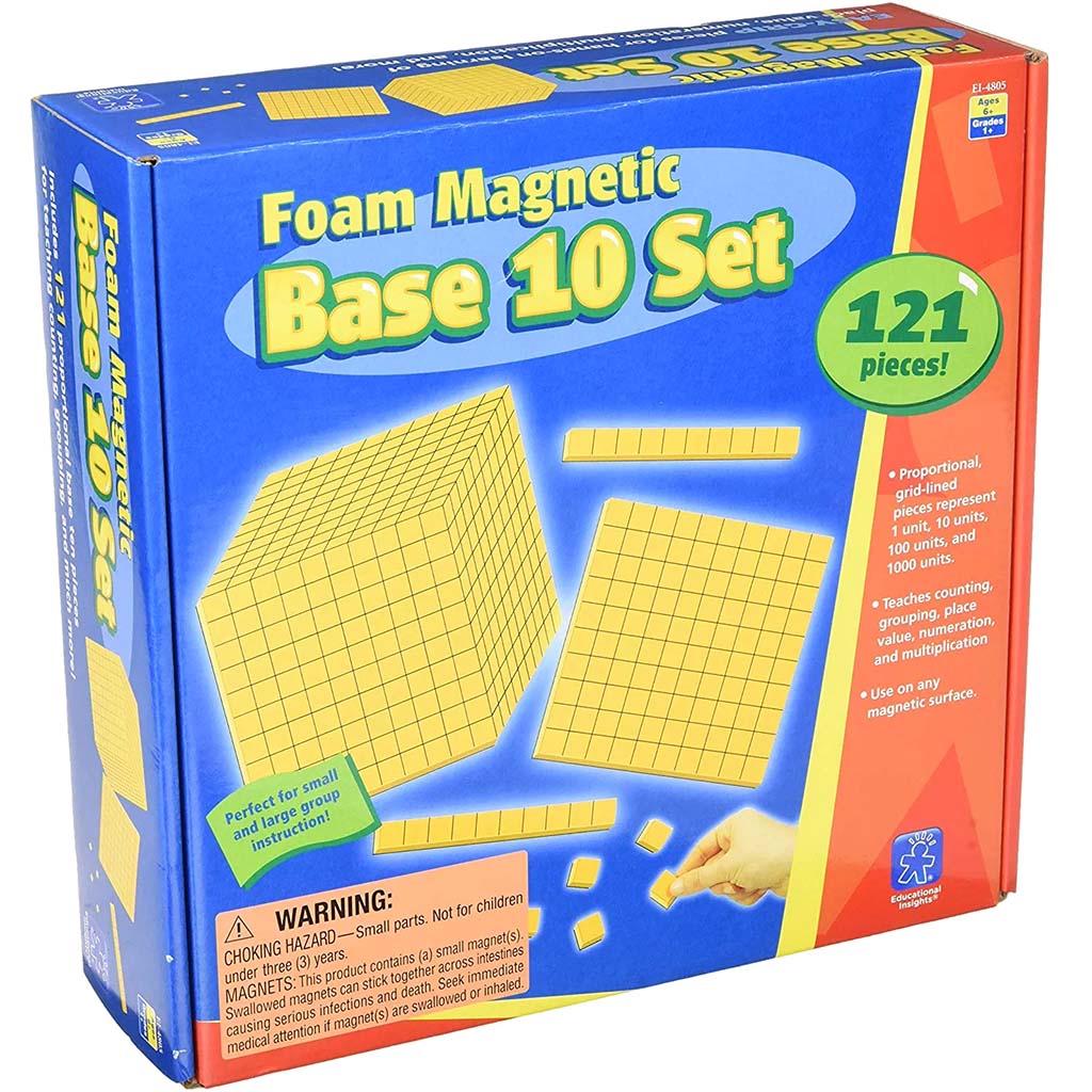 Foam Magnetic Base 10 Set (121 pieces)