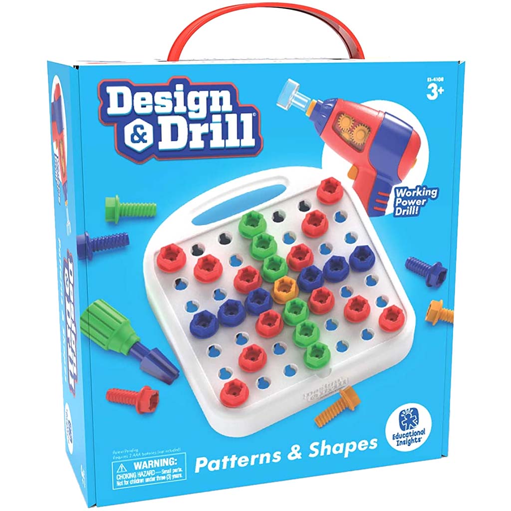 Design &amp; Drill Patterns &amp; Shapes Drill Toy