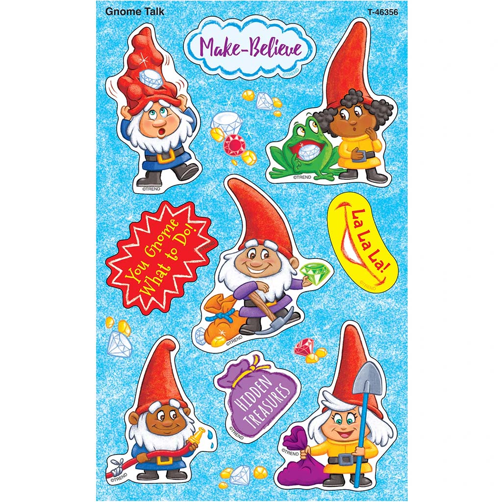 Gnome Talk Super Shapes Sticker