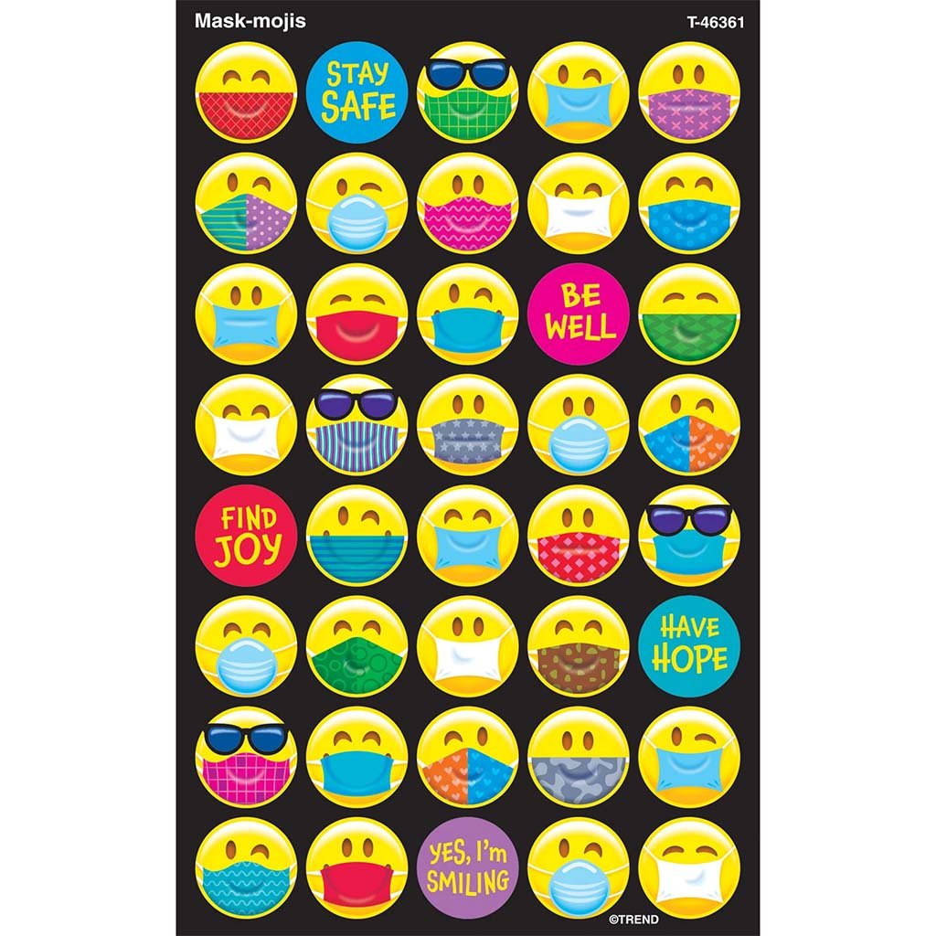 Mask-Mojis Super Shapes Sticker