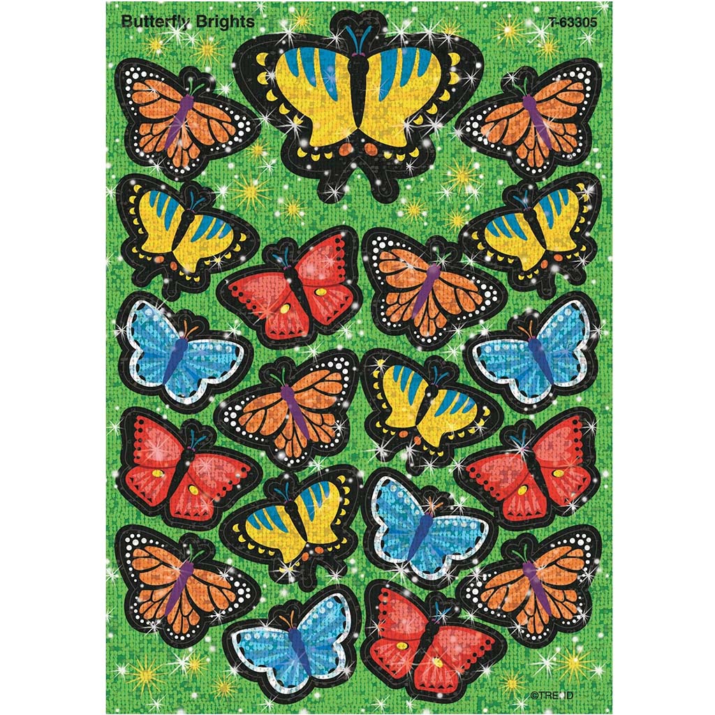 Butterfly Brights Sparkle Sticker