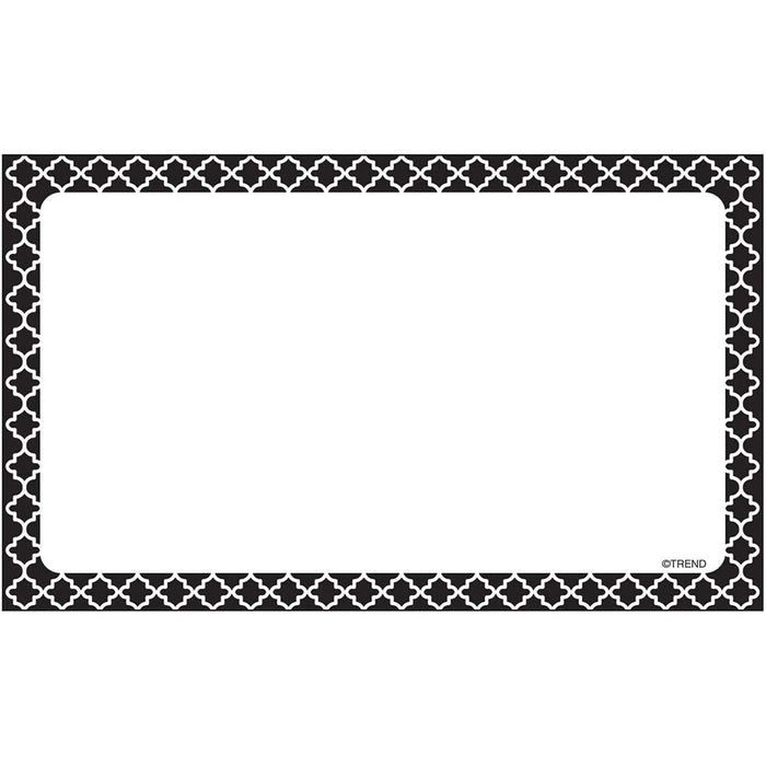 Moroccan Black Blank Terrific Index Card