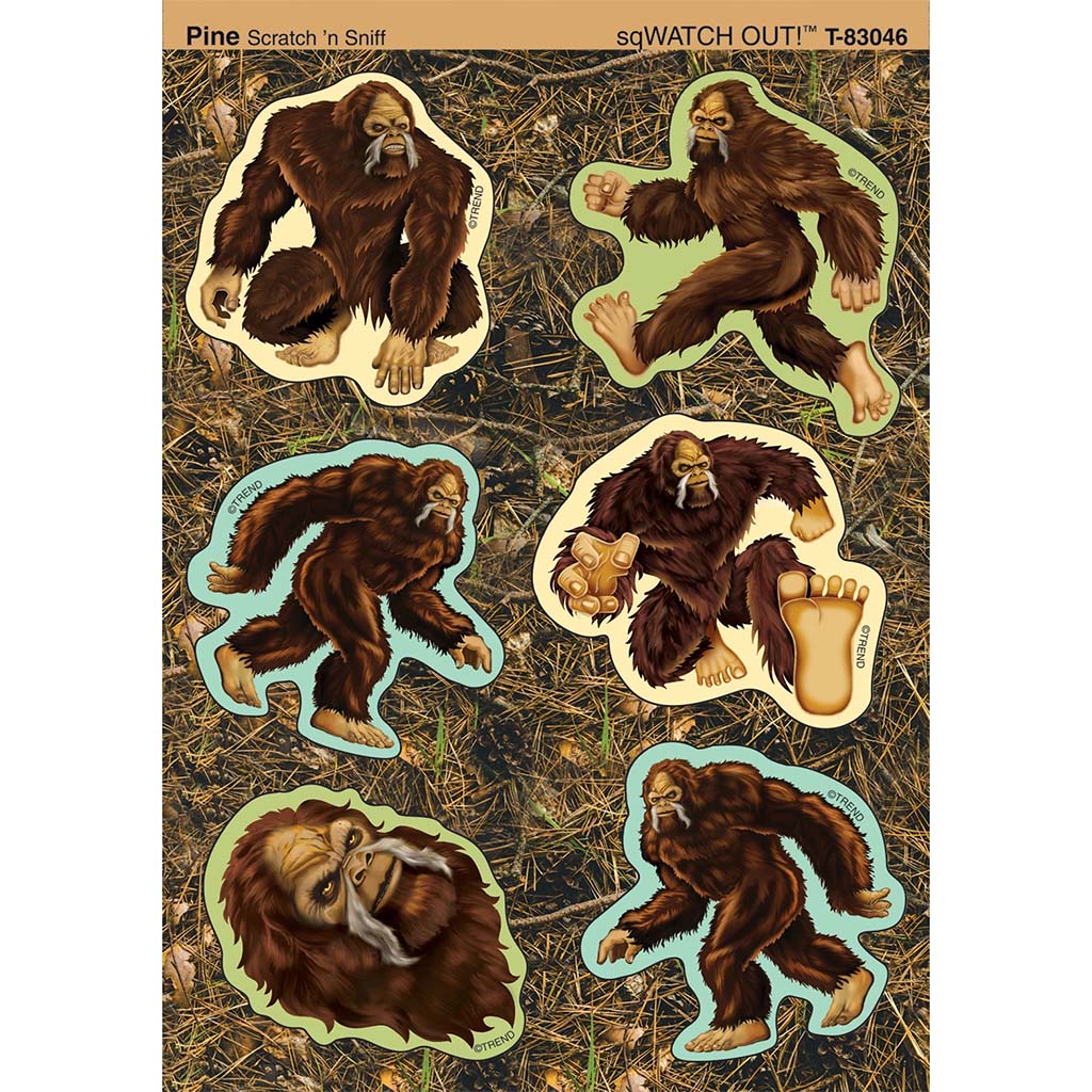 Sqwatch Out Pine Scratch 'N Sniff