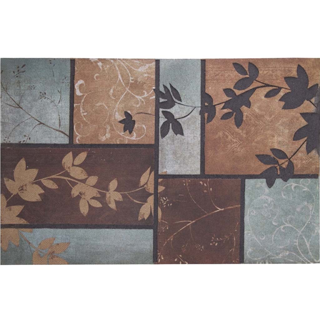 Door Mat Flocking Surface Pattern 34in x 22in