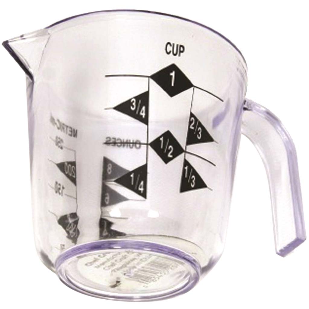 Plastic Measuring Cup Clear