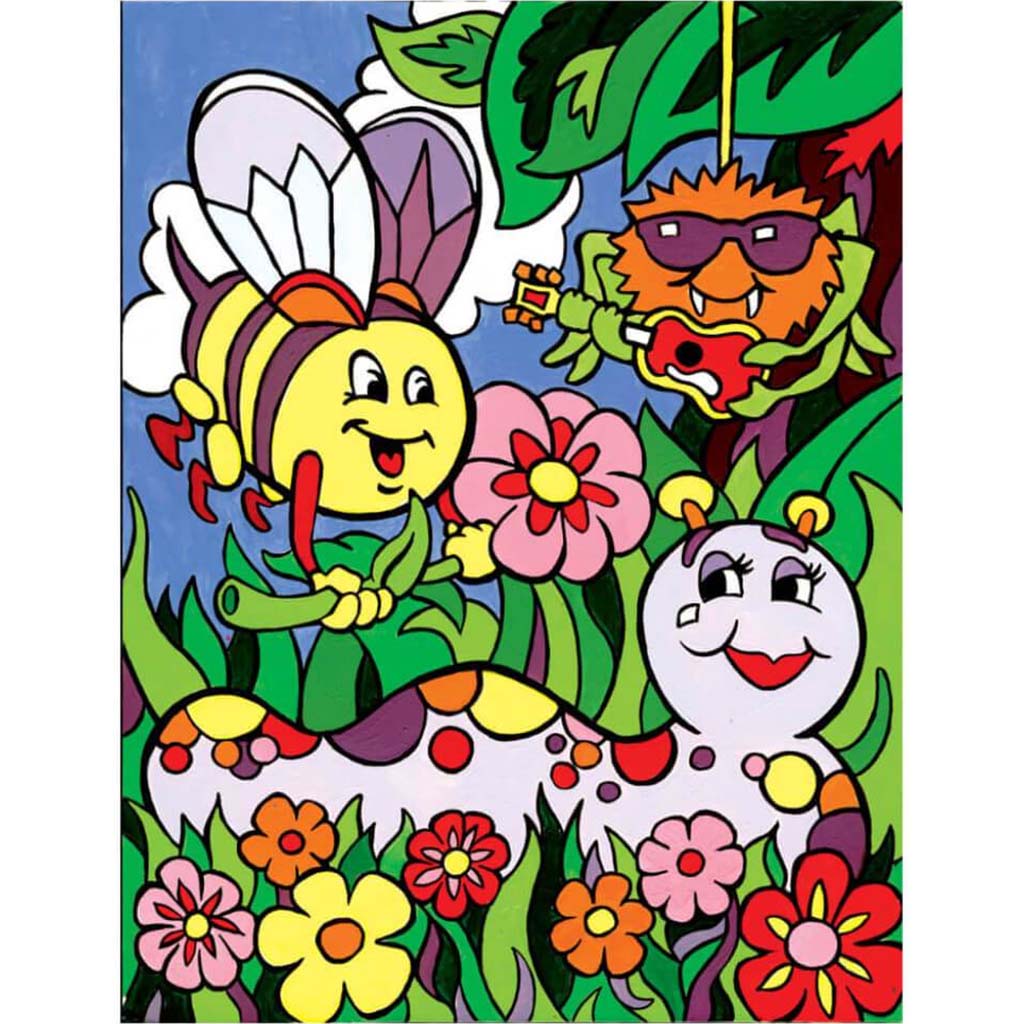 Painting By Numbers Summer Bug