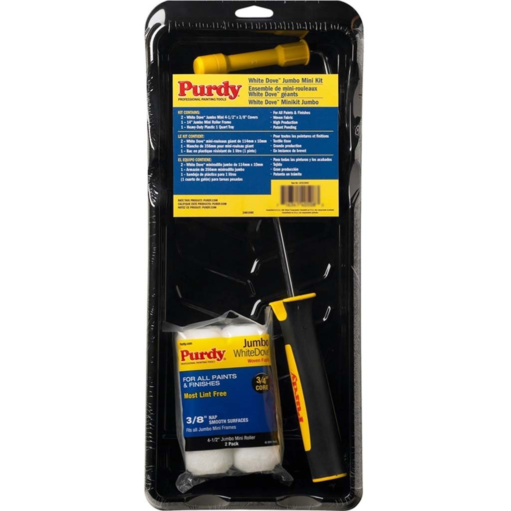 Purdy White Dove Jumbo Mini Paint Roller Kit