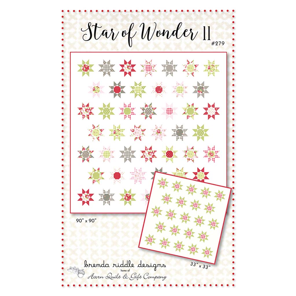 Star Of Wonder Ii Acorn Quilt &amp; Gift 1