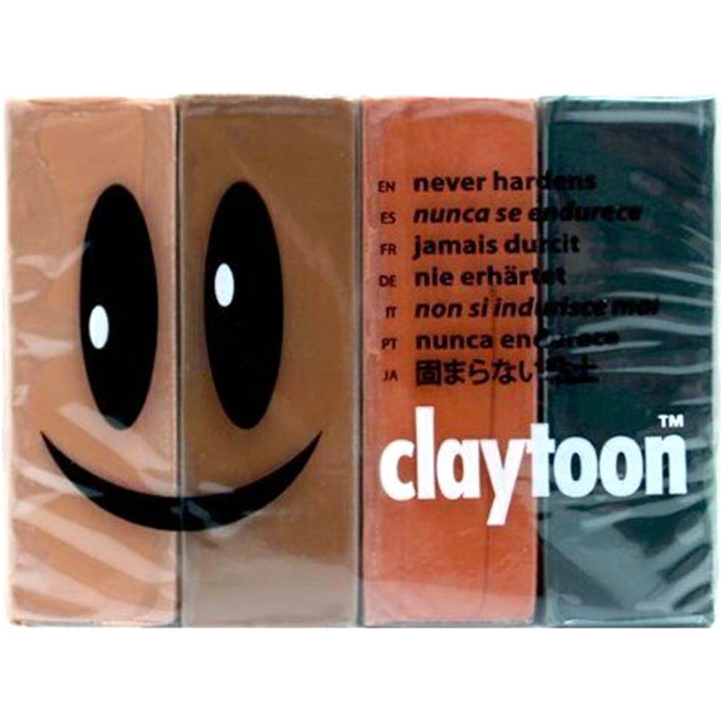 Claytoon 1lb Earthtone Set