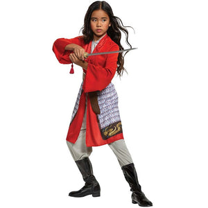Mulan Hero Red Dress Xsmall 3T to 4T