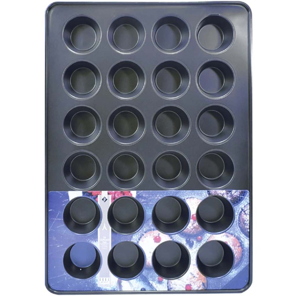 Jumbo Non-Stick Cupcake Tray, 24ct