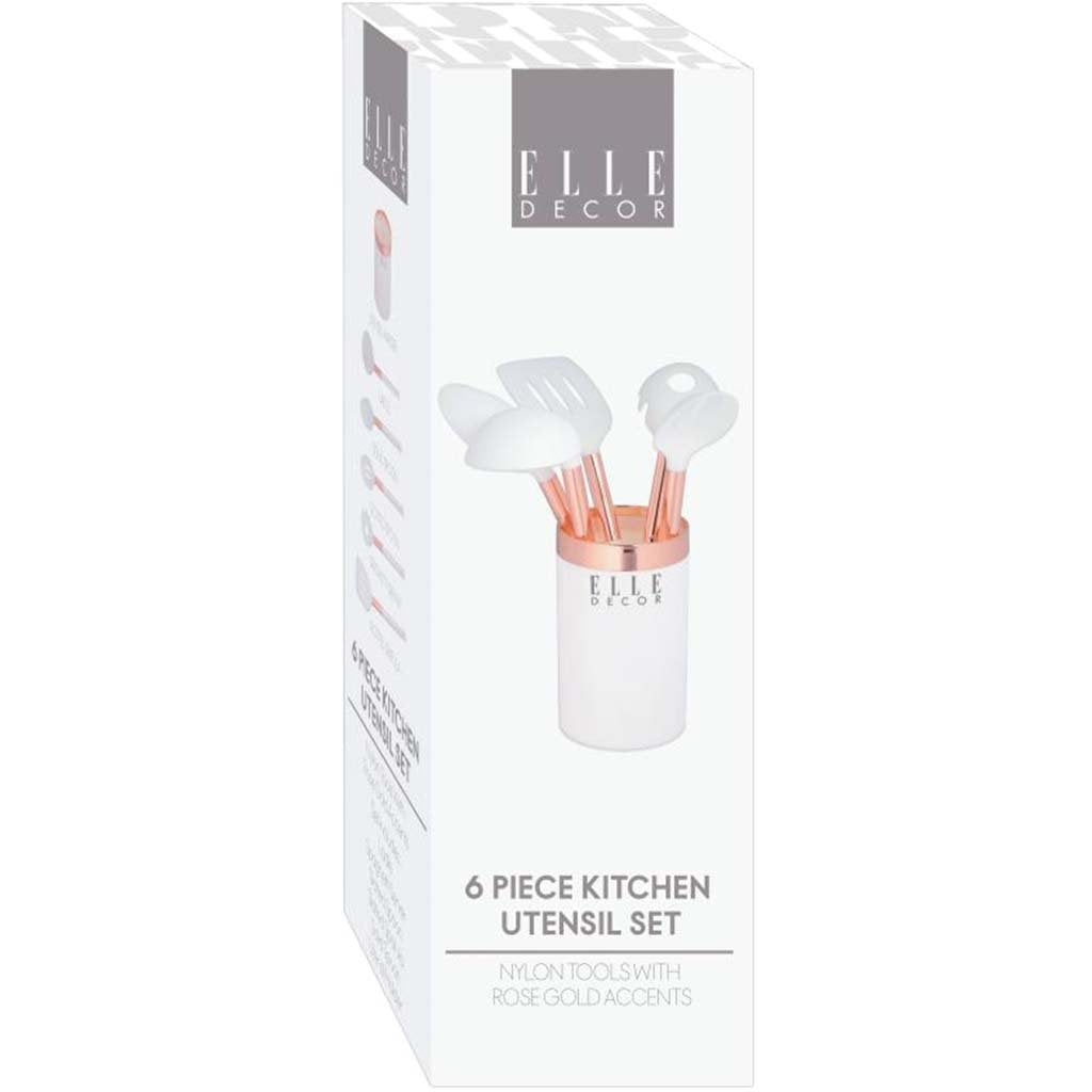 Nylon Kitchen Tool Rose Gold/White