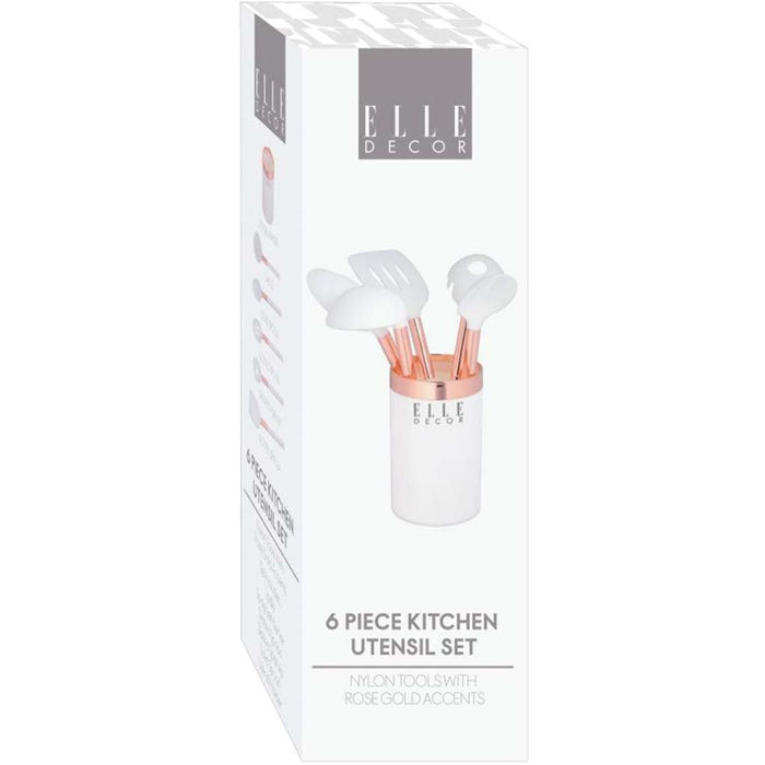 Nylon Kitchen Tool Rose Gold/White