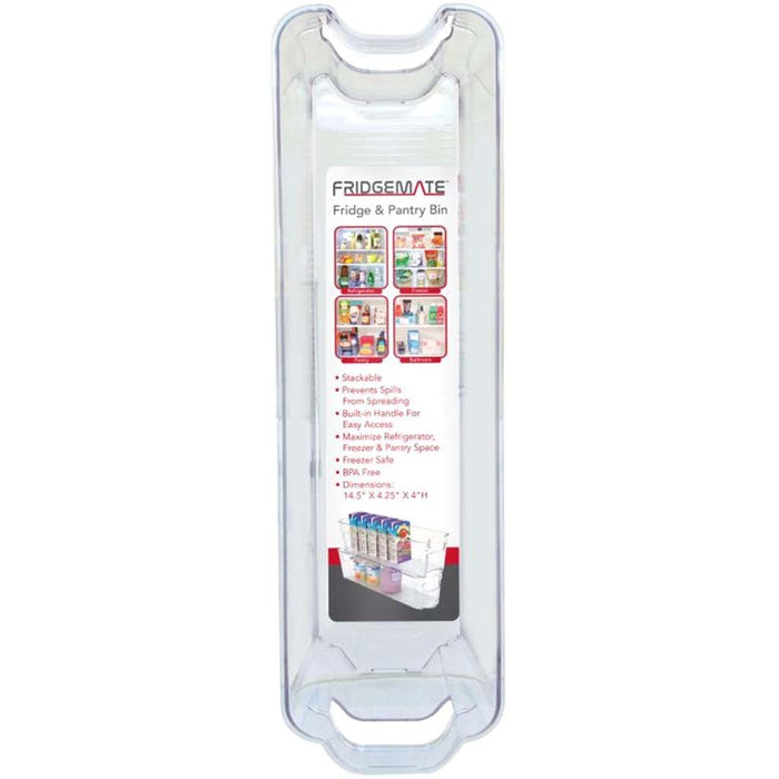 Fridge & Freezer Bin 14.5in X 4.25in X 4in