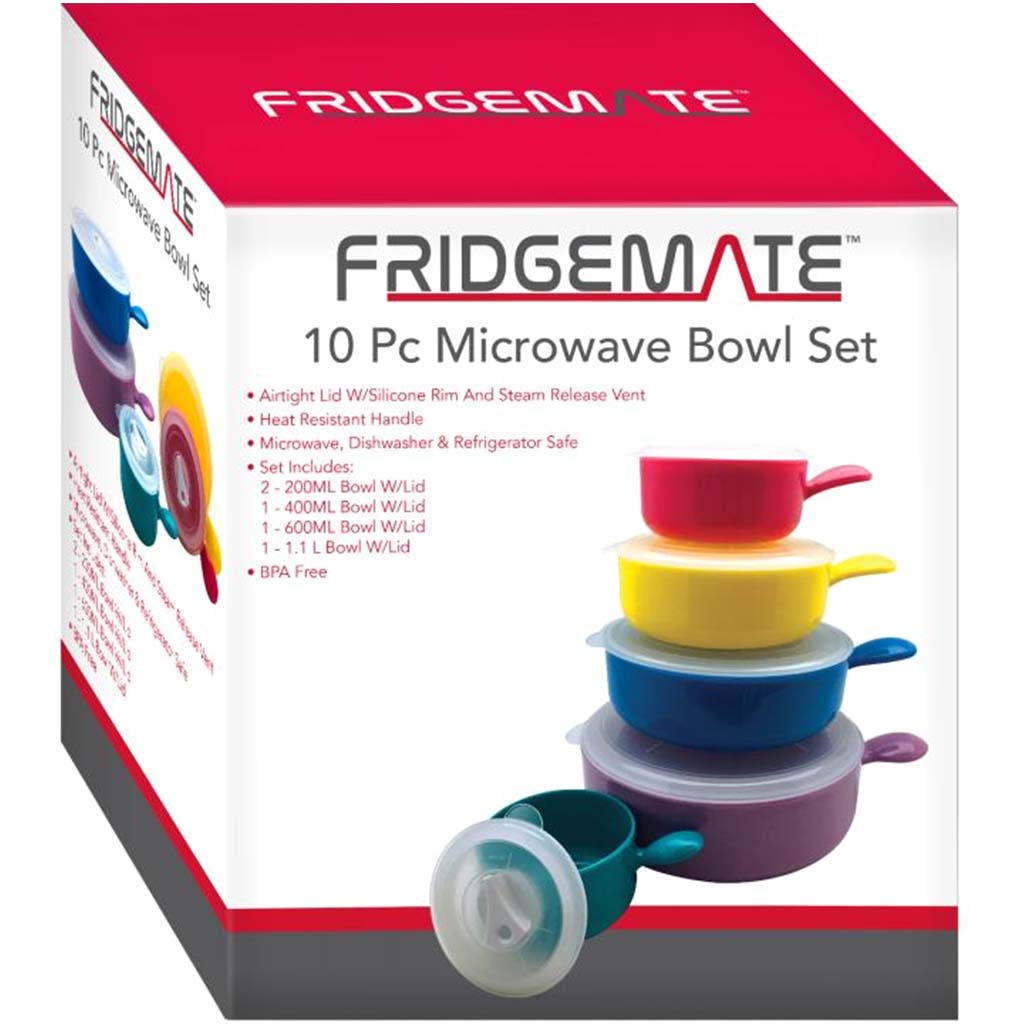 Microwave Bowl Set 10Pc