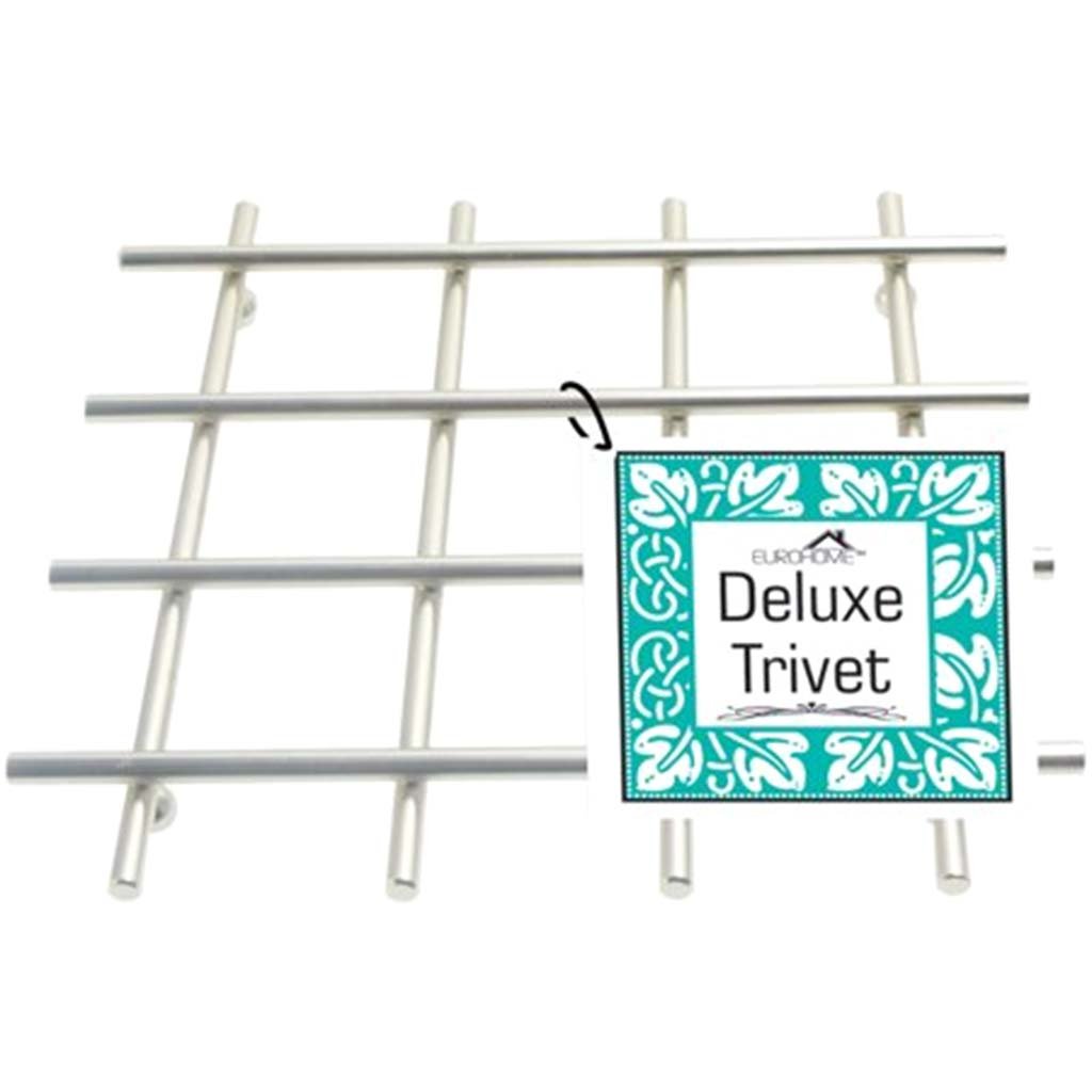 Heavy Duty Satin Nickel Trivet