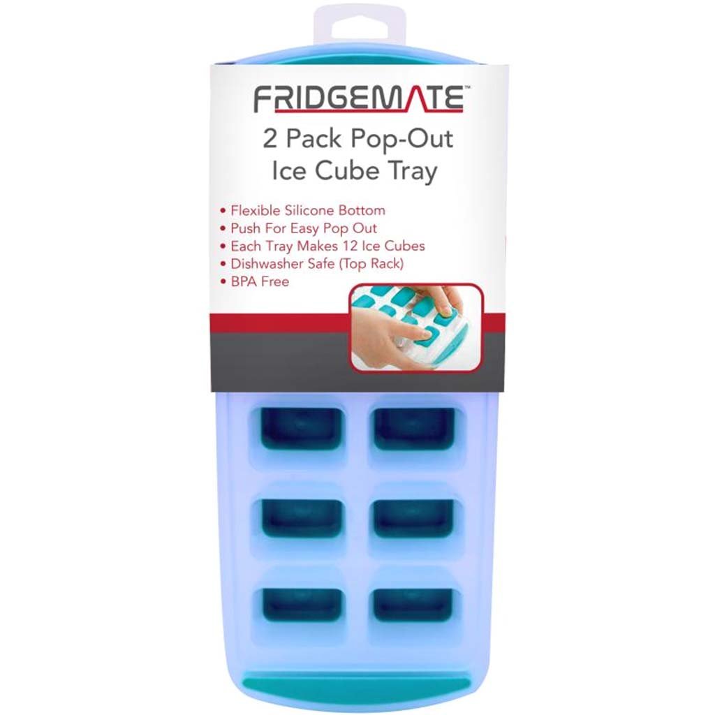 Pop Out Ice Cube Tray 2Pk