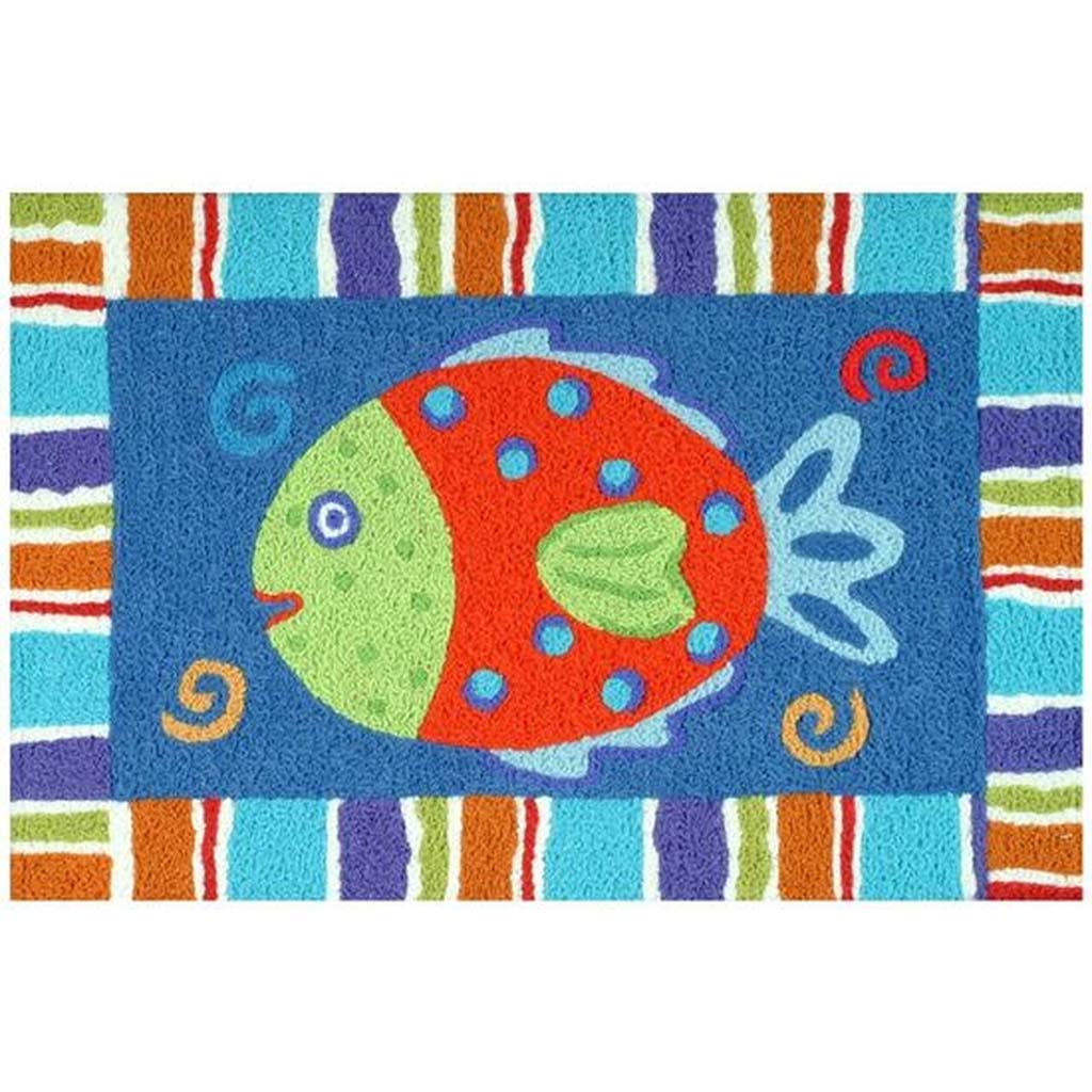 Smiling Fish Rug 20in x 30in