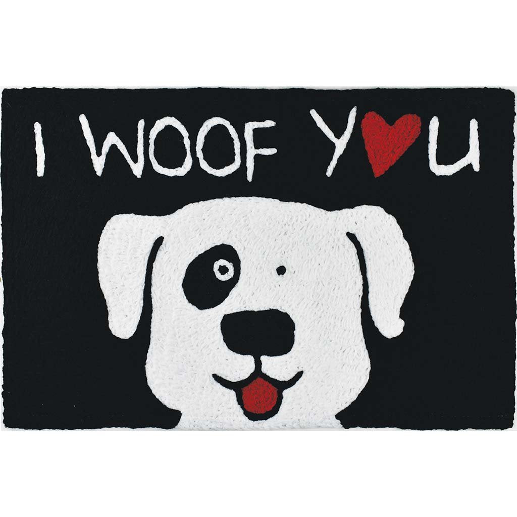 I Woof You Rug 20in x 30in