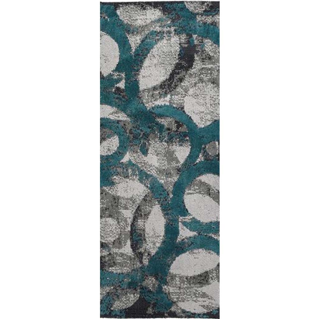 Industrial Teal Runner 21in x 54in