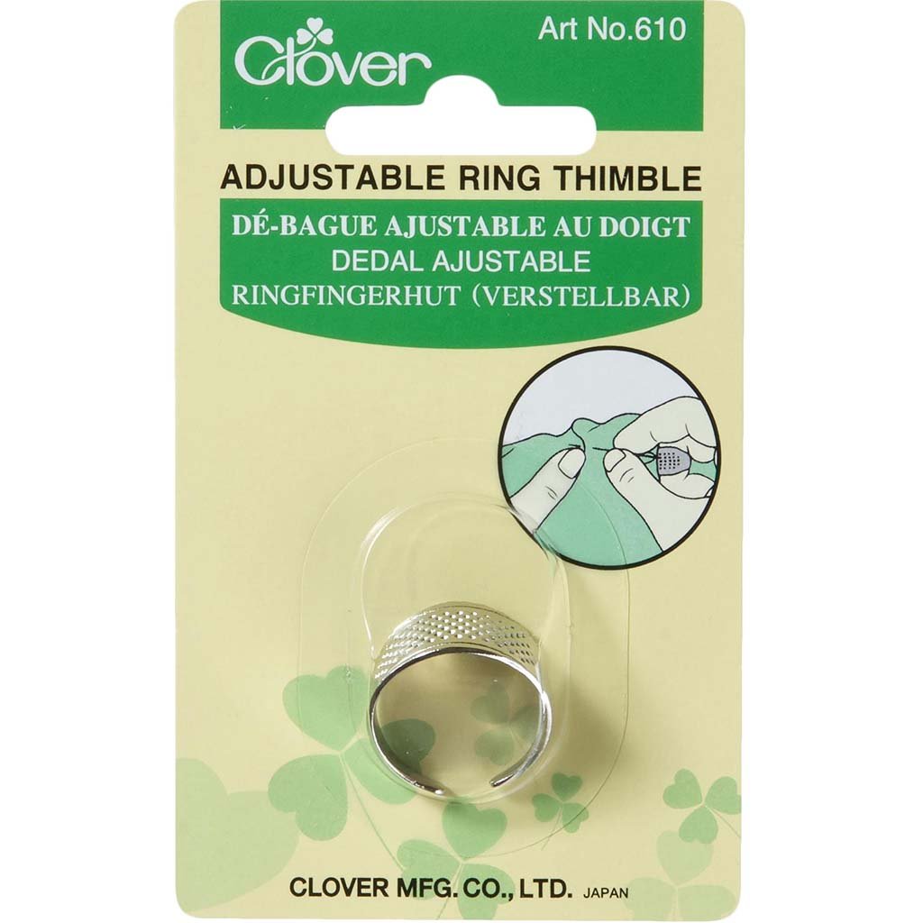 Clover Adjustable Ring Thimble