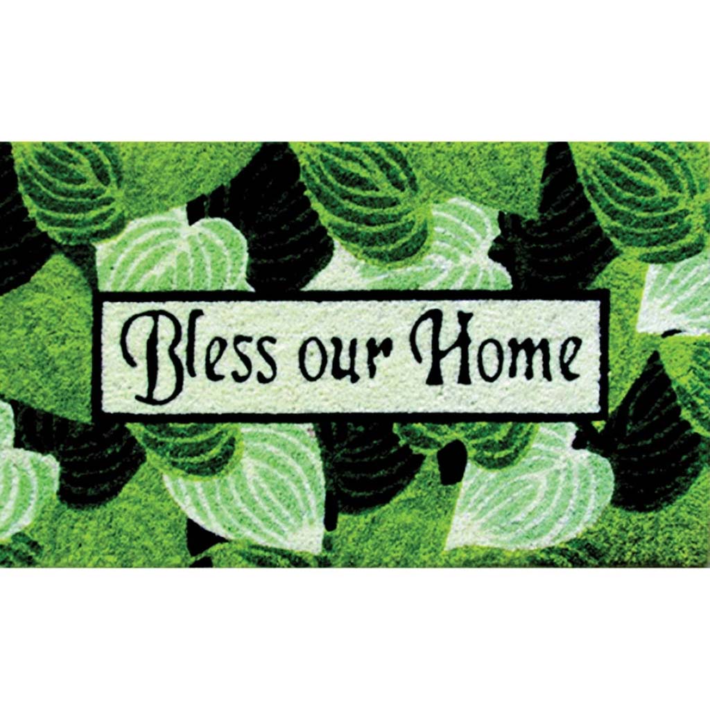 Bless Our Home Door Mat, 18in X 30in