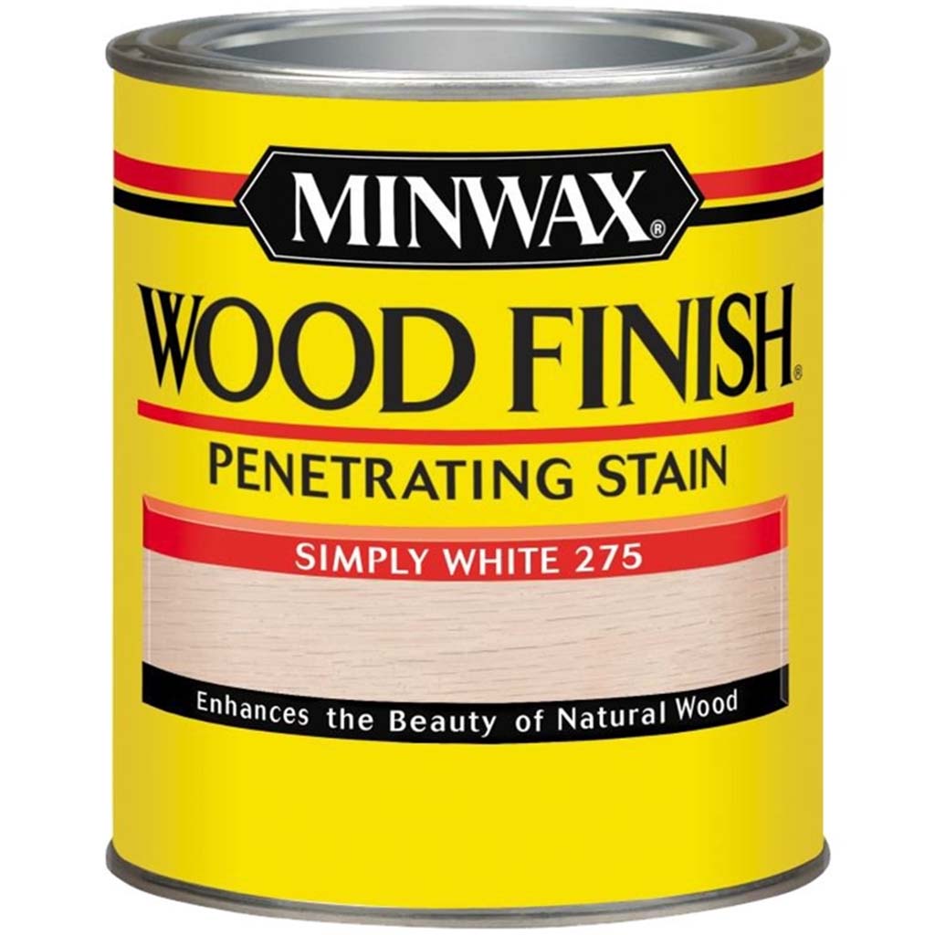 Minwax Wood Stain 1/2 Pint Simply White