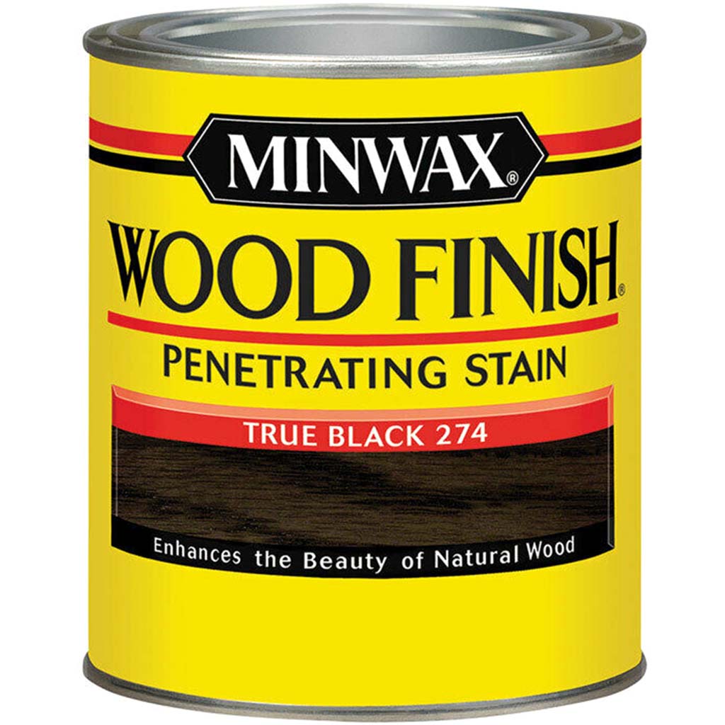 Minwax True Black Wood Stain 1qt