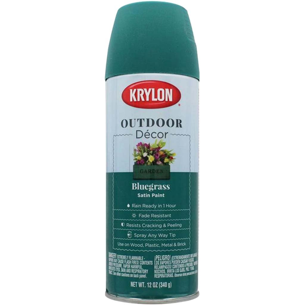 Krylon Outdoor Decor Paint 12oz Bluegrass
